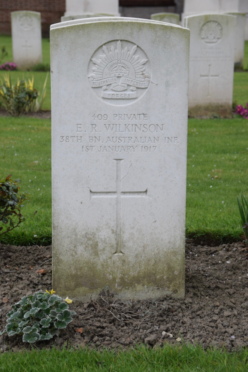 WILKINSON Ellis Richard Bendigo Remembers those who died in World War One